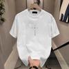Men Women Heavyweight Cotton Short Sleeve T Shirt Casual Summer Top Unisex Breathable Loose Fit Basic Tee Streetwear Clothing