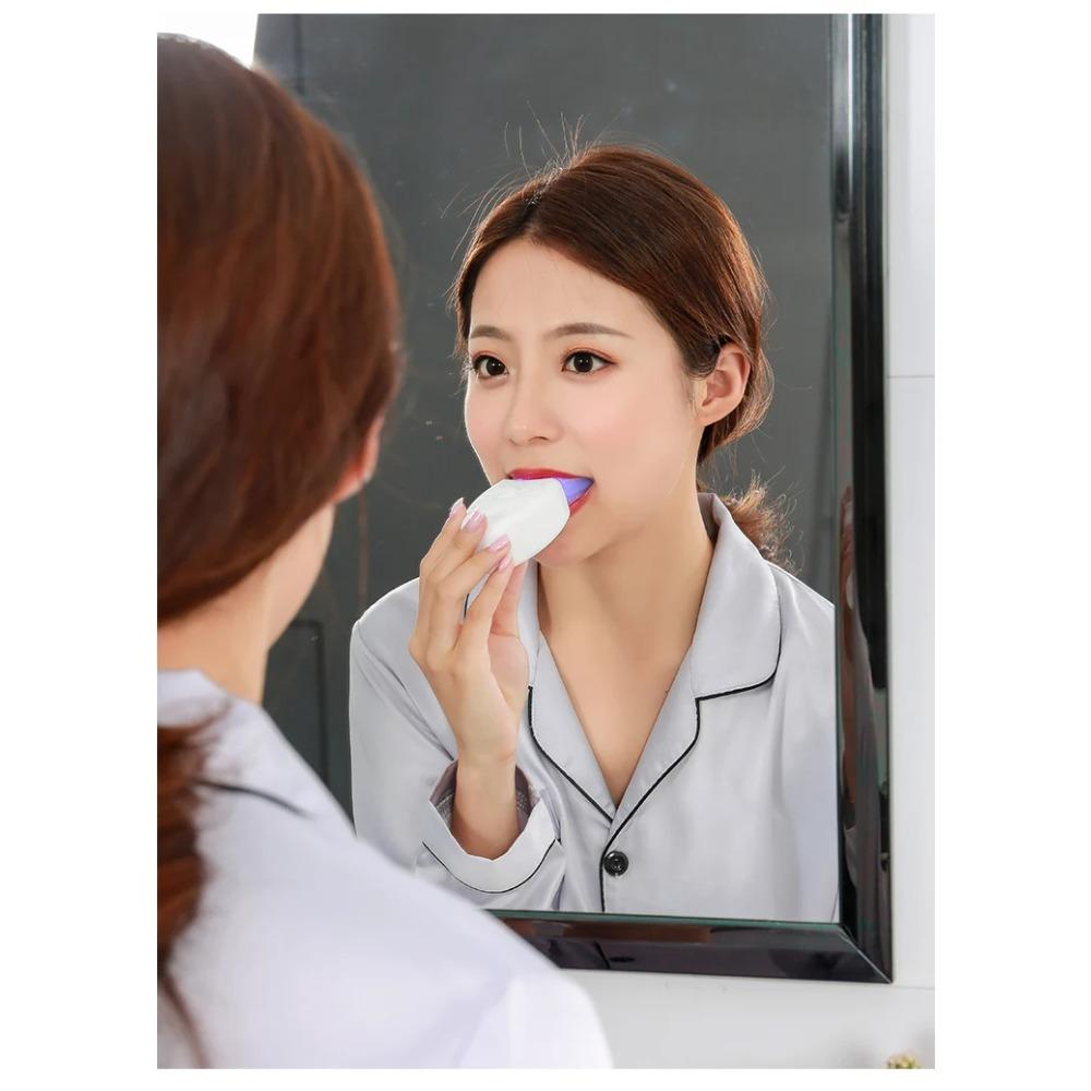 Periuță de dinți tip U, 360 de grade, cu cap inteligent de silicon, periuță de dinți electrică sonică, încărcare automată prin USB, periuță de dinți impermeabilă