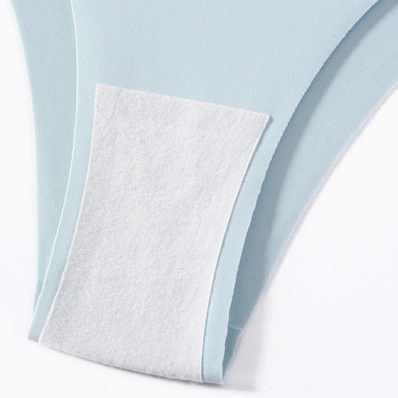 CINOON Seksowne Damskie Figi Stringi z Jedwabiu Lodowego Bezszwowe Jednokolorowe Niskie Majtki Styl Czystego Pożądania Niewidoczne Oddychające T-Back Majtki