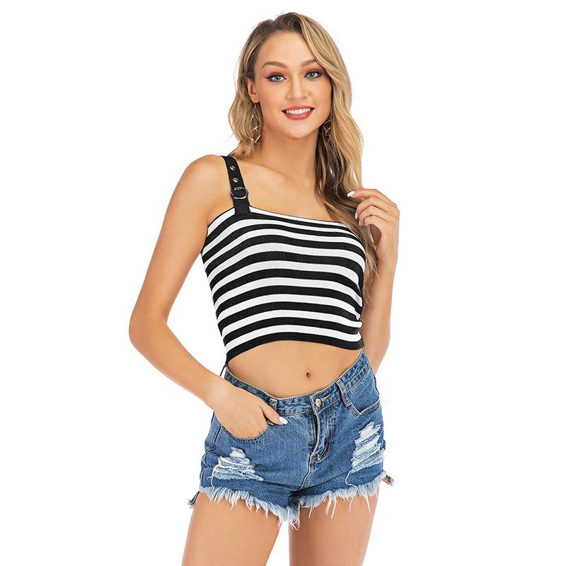 Grenzüberschreitendes lässiges Crop-Tanktop - Sommer-Schlussverkauf Damenbekleidung