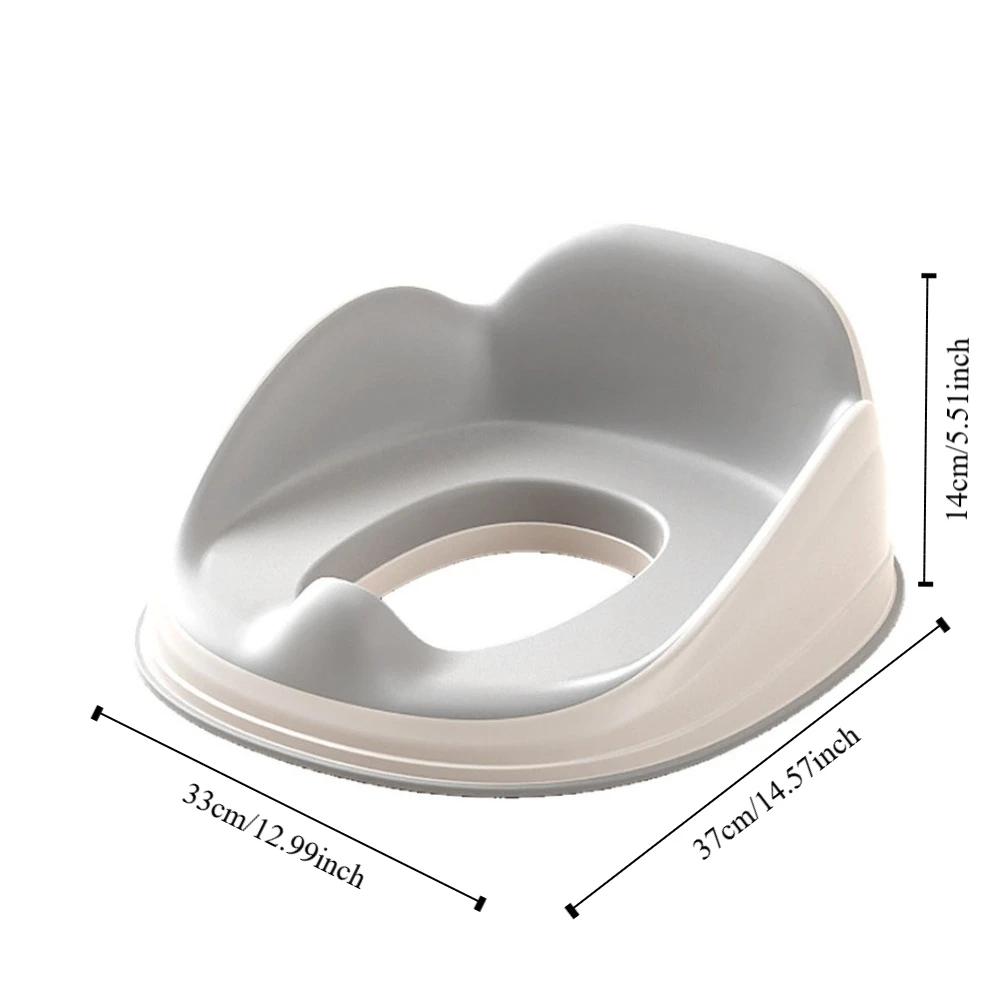 Dětské WC sedátko odolné proti stříkající vodě Snadno omyvatelné Protiskluzové Dětské WC sedátko Domácí Pomocné Tréninkové WC sedátko Těsnění