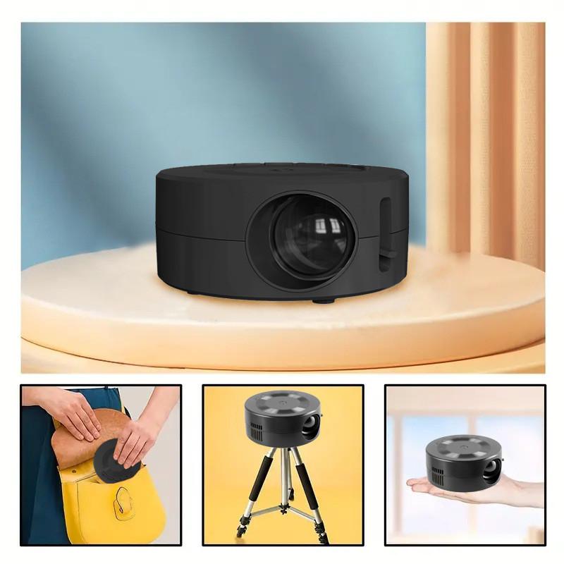 Compact Mini Projector E60 Portable Wired Home Projector With Vibrant 720p Resolution