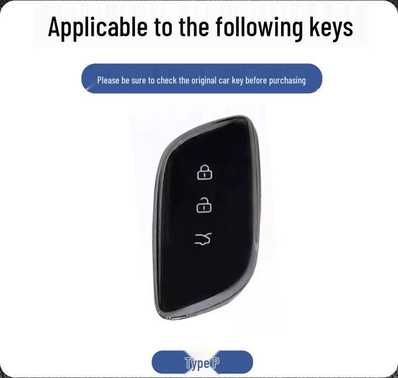 Dongfeng Fengxing Xinghai S7 Car Key Case: Premium Remote Control Cover, 2025 Version, Unisex Design, Fully Enclosed Buttons.