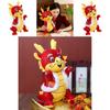 2024 Dragon Year Plush Toy Tang Costume Dragon Zodiac Doll With Custom Logo Good Luck Mascot