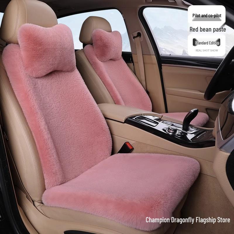 Volkswagen Jetta, Bora, Lavida, Sagitar, Santana, Passat Plush Winter Car Seat Cushion