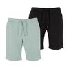 Urban Classics Mens Twill Stretch Shorts (Pack of 2)