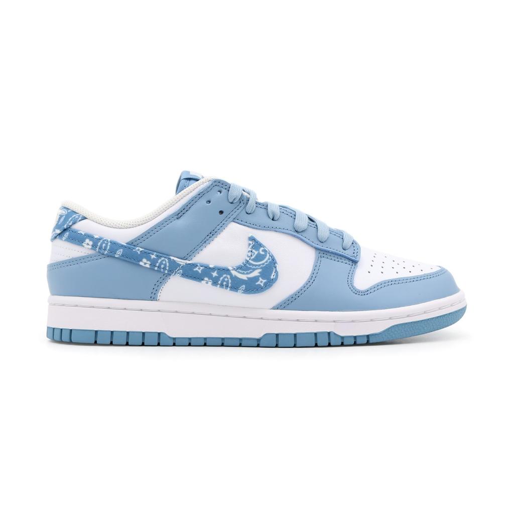 DH4401-101 Nike Dunk Low Essential Paisley Pack Oțel Uzat Albastru Alb (Femei)