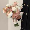 Elegant exklusiv brudbukett: Simulerade Rosor för Bröllop & Förlovning