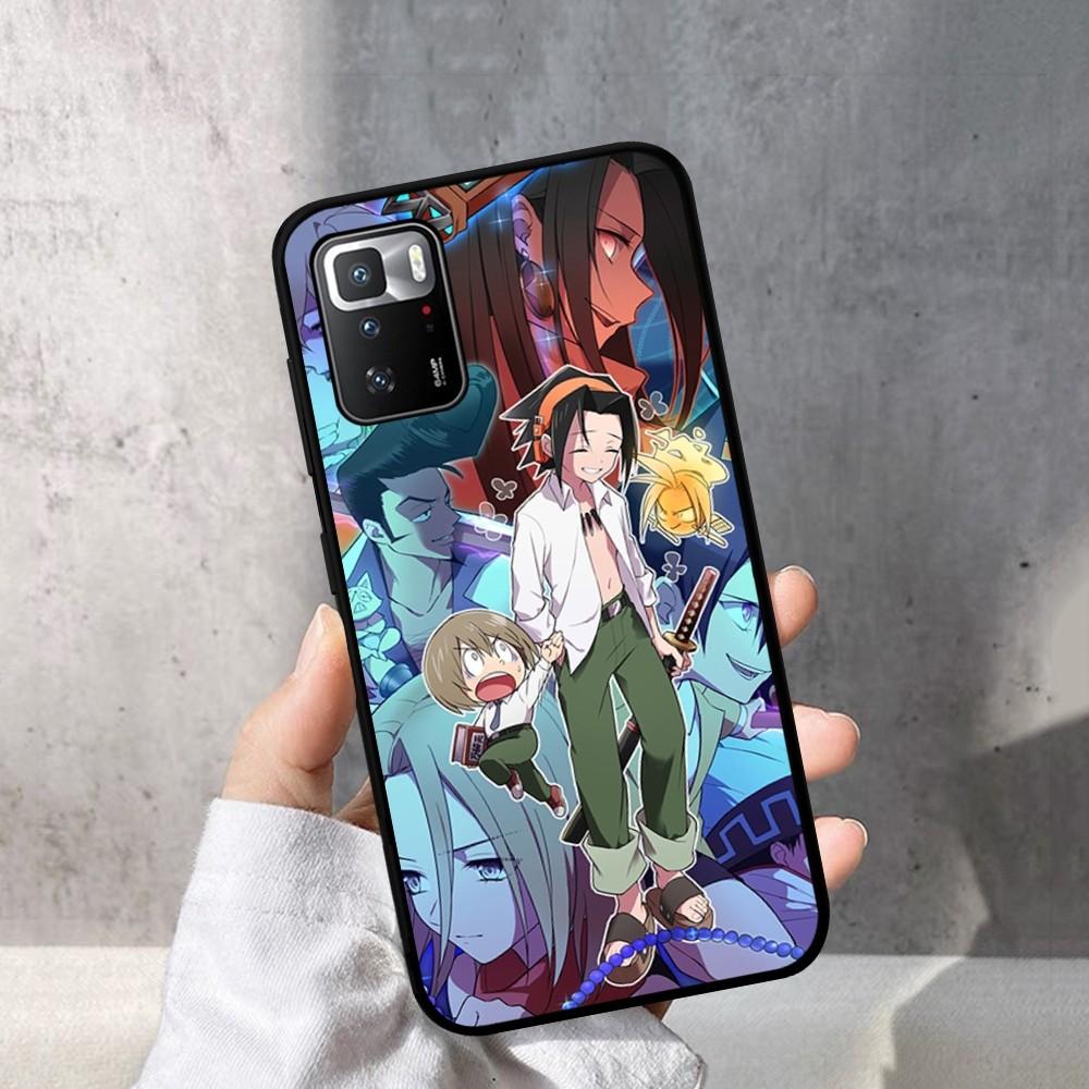 

Shaman King Phone Case For Redmi Note 4 X 5 A 6 7 8 Pro T 9 Pro 9S 10 Pro 11 Pro 11S 11Epro PocoM3pro RedmiNote10 5g 6.5in