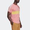 Adidas X Wales Bonner Short-Sleeve Tee Tactile Rose Men Tops Pink HL8746