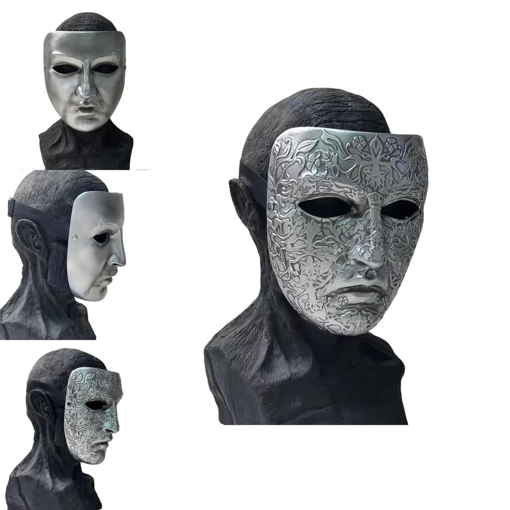 Baldwin IV Jeruzalémský Halloweenská Maska Pryskyřičný Kostým Obličejová Krytka Pro Cosplay A Festivaly