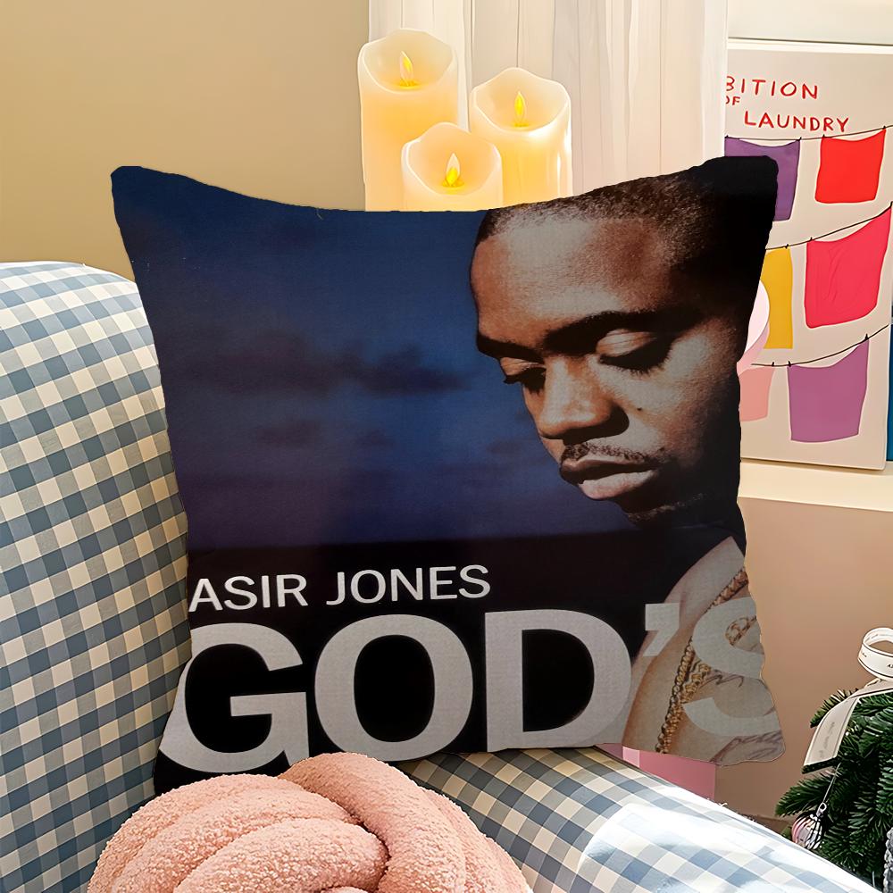 

NAS Cushion Cover Inches Farmhouse Decor Home Throw Pillow Covers For Couch Decorations 40cmx40cm