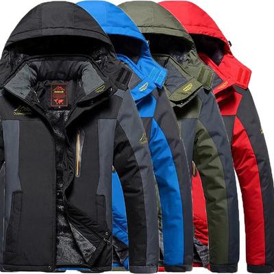 Men's Winter Thickened Padded Outdoor Punching Jacket