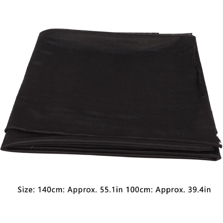120 X 90cm Stereo Speaker Grill Mesh Cloth, Speaker Fabric Cloth Cover, Dustproof Speaker Mesh Cloth Protective Grille Cover for Stereo Audio Speaker