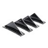 1Set Universal Auto Modifizierter Heckstoßstangendiffusor Spoiler Auto Heckstoßstangendiffusor Spoiler Abs Antikollisions-Autozubehör