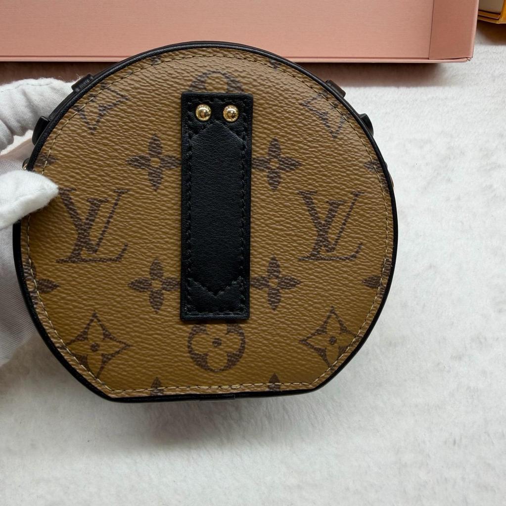 [Pre-Owned] Louis Vuitton Mini Boite Chapeau 'Brown Monogram Reverse Canvas' - Excellent #PCQXE0