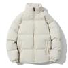 Velvet Cotton-padded Jacket Men's Stand-up Collar Thickened Jacket Winter Brand Loose Cotton-padded Jacket Cold-proof and Warm Bread Clothing