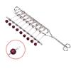 Metal Nine Linked Rings: Eight-Piece Set of Educational Unlocking Toys for Children's Cognitive Development