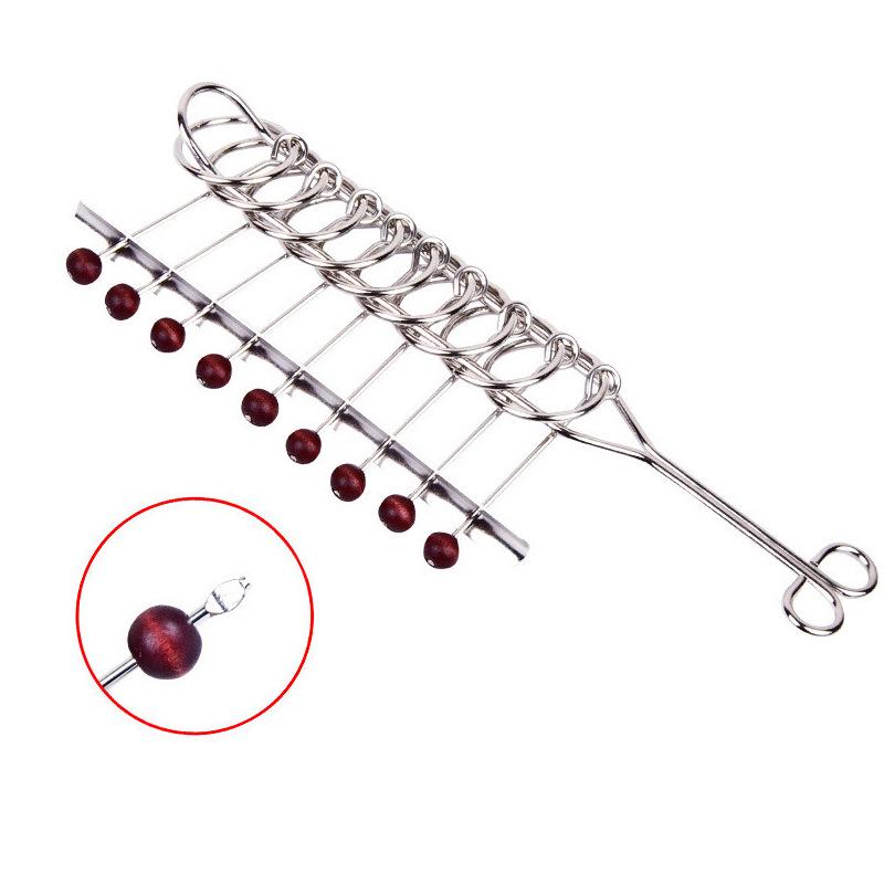 Metal Nine Linked Rings: Eight-Piece Set of Educational Unlocking Toys for Children's Cognitive Development
