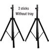 Home KTV 12-15 Inch Speaker Metal Tripod Stand for Meetings and Audio Setups