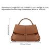 1PC Smile Bag French Bolingen Niche Leather Women's Bag Premium Folded Handbag Crossbody Bag Women's Bag