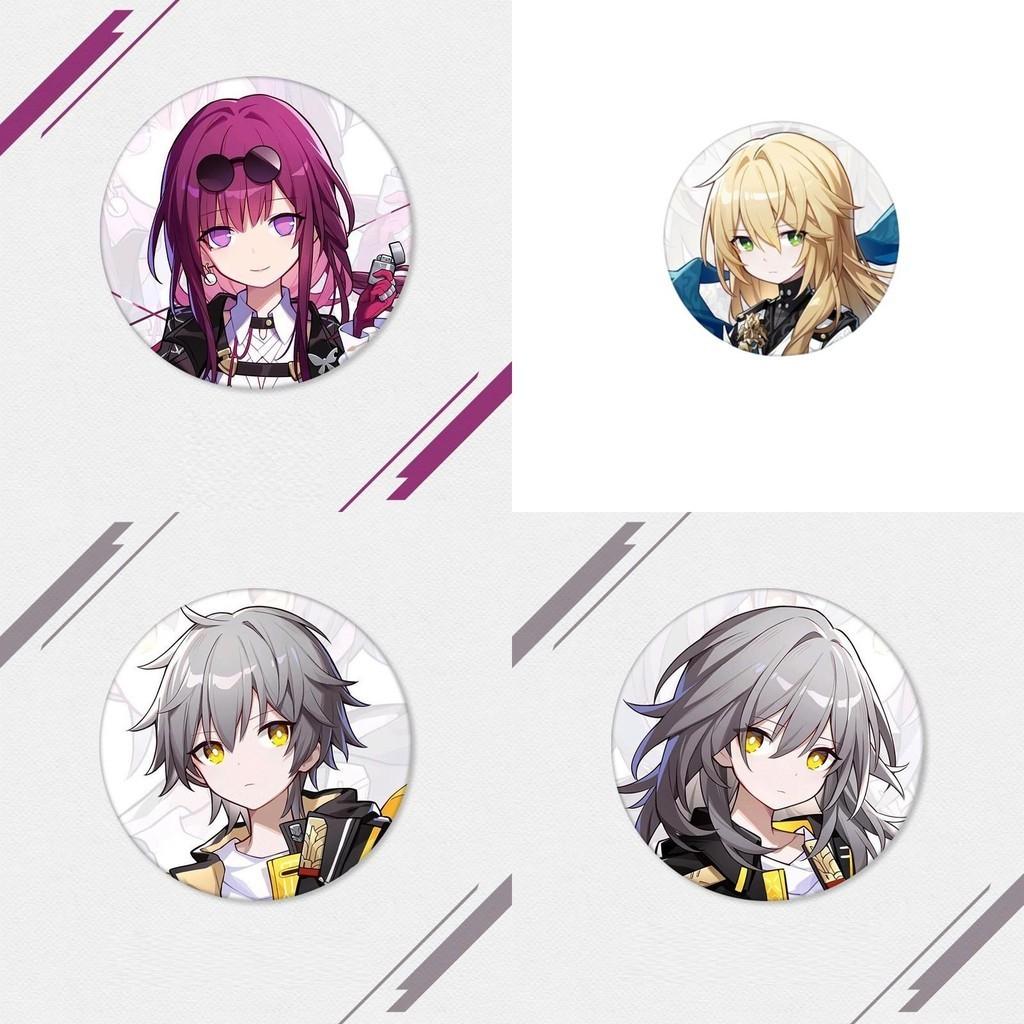 Honkai Star Rail Badge Collection Bailu, Bronya, March7th, Yanqing And More!