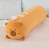 Dolphin Bakery Doll Baguette Croissant Transformed into Capybara Plush Toy Long Sleeping Pillow Sofa Cushion