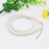 4 6 8 10 12 14mm Selling Pink White Shell Necklace AAA Round Beads,Easy Match for Party/banquet,18inch Women's Jewelry Making/design