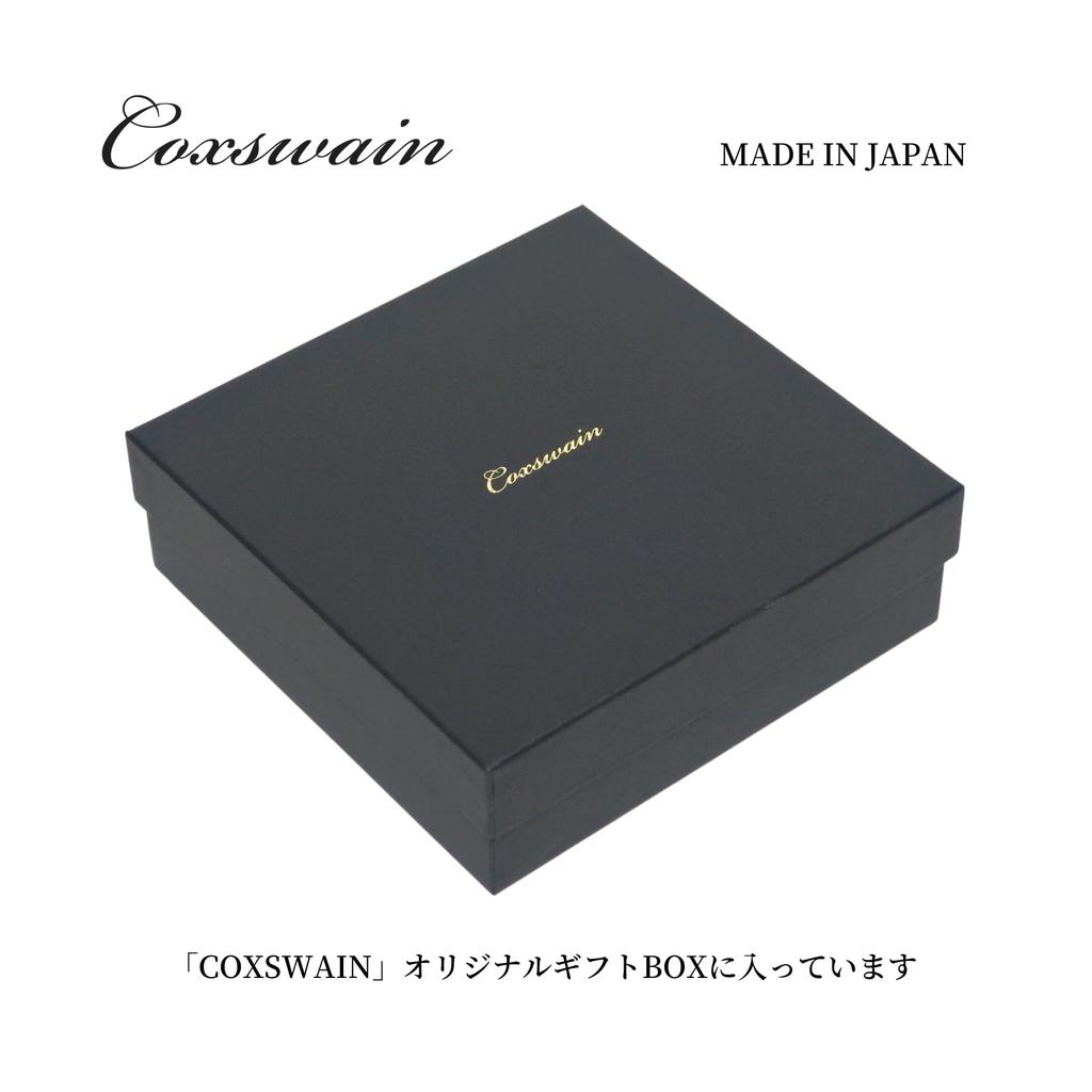 [COXSWAIN] Men's Leather Belt from the Prestigious Italian Tannery Lloyd. Genuine Leather, Black. High-quality Material. CW20208-19