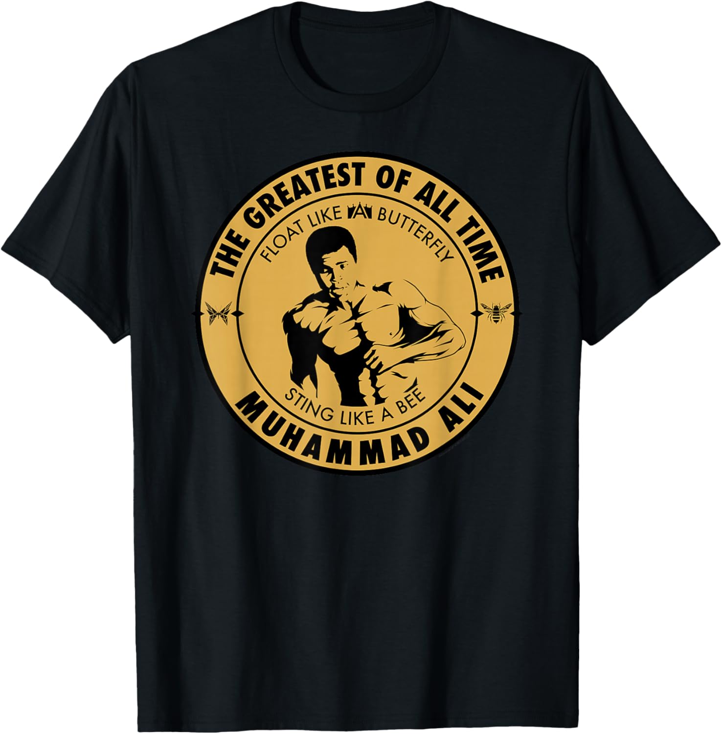 Muhammad Ali - The Champ Float Like A Butterfly T-Shirt S