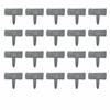 2010Pcs Plastic Fence Garden Fence Garden Fence Outdoor Foldable Splicing Imitation Stone Fence For Stairs