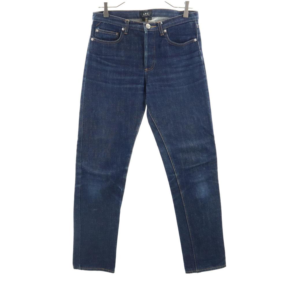 

БТР. Прямые джинсы W27 Индиго синий Пуговицы мужские Б/у