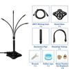 Water Misters For Cooling Outdoor Adjustable Mister For Cooling Portable Hot Weather Supplies Standing Pet Cool Accessories For