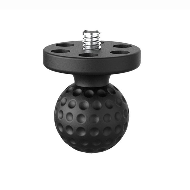 

Motorcycle Rail Mount Clamp Convenient 360degree Round Mount for Action Cameras Phones on Bikes Easy to Install