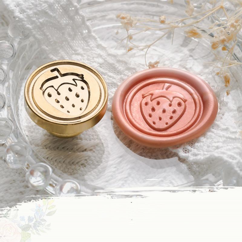 Kreativer Stempelkopf für Pflanzenblumen, für Handkontoumschläge, Feuerlack-Siegelstempelkopf