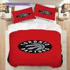 Toronto Raptors Passion Court Bedding(1 * Duvet Cover + 2 * Pillowcase, Without core)Soft and Comfortable Duvet Cover and Pillowcase
