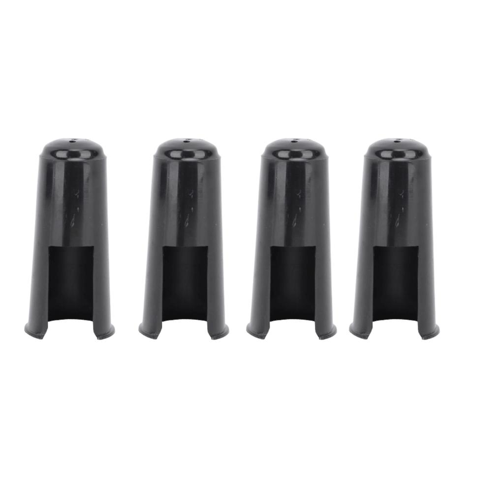 4PCS Plastic Material Mouthpiece Protector Cover Mouthpiece Protective Cap For Alto Saxophone