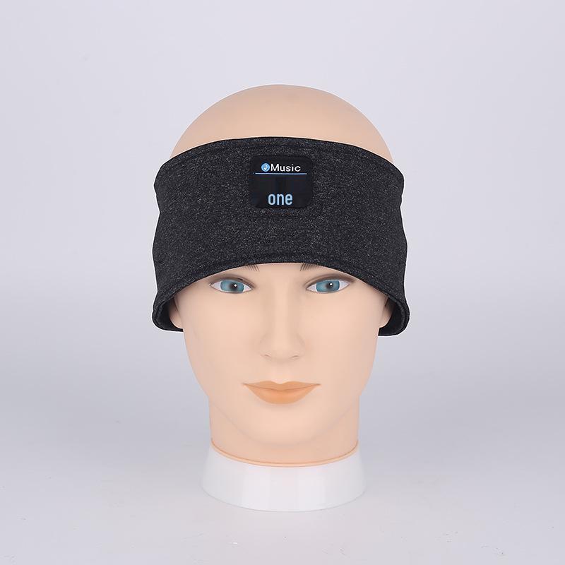 Bluetooth Music Headband Sleep Mask - Detachable & Washable, Bluetooth 5.0 for Calls & Sports