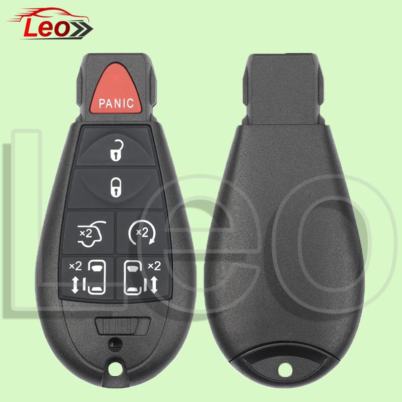 Leo M3N5WY783X Car Smart Remote Key For Chrysler Jeep Grand Cherokee Dodge RAM Chrysler Town&Country NO Keyless 433MHz ID:46CHIP