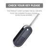 2 Buttons Silicone Car Key Cover Protect Skin Case Rubber Shell Set for MG 3 2020 MG3 2011-2015 Flip Folding Remote Accessories