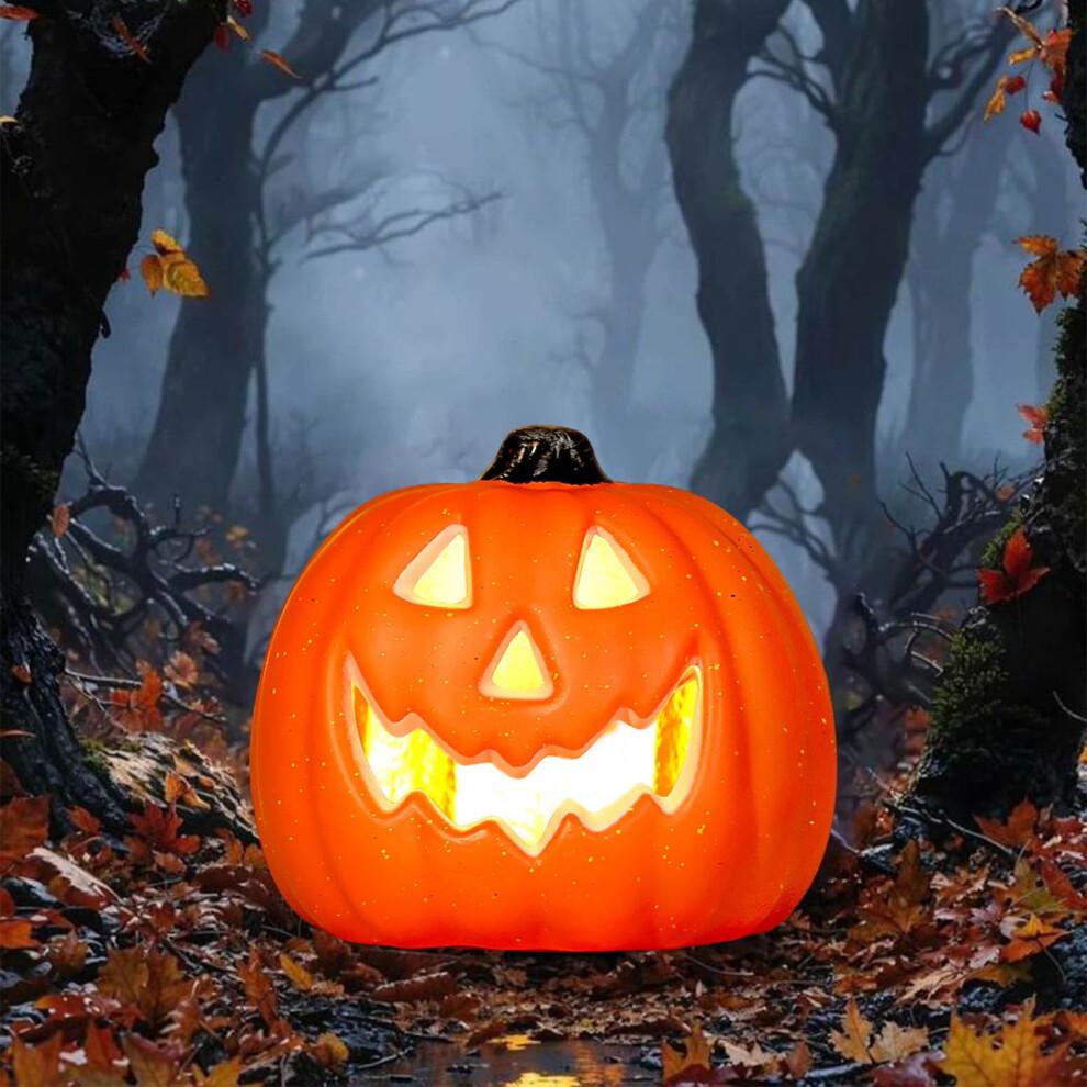 Pinkunn LED pumpkin lanterns Halloween decor 6 pcs