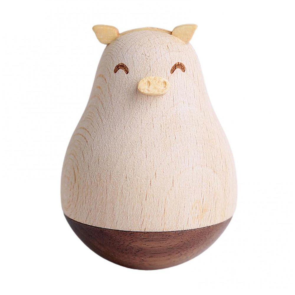 

Toy Funny Birthday Gift Christmas Ornaments Miniature Model Desktop Decoration Tumbler Statue Pig