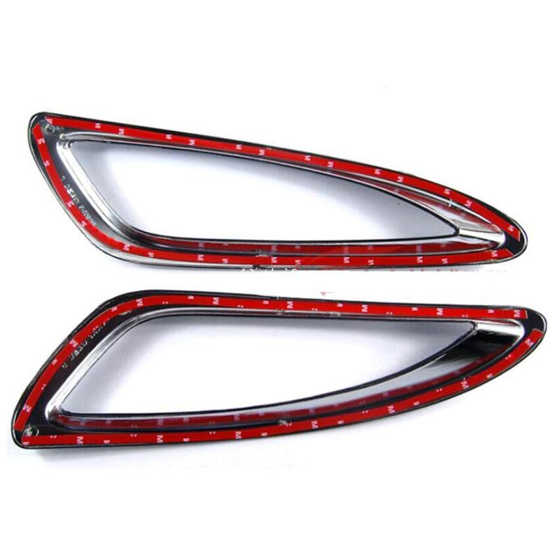 For KIA Optima/K5 20112012 2013 ABS Chrome Front Fog light Lamp Cover Trim Car-styling Car-covers