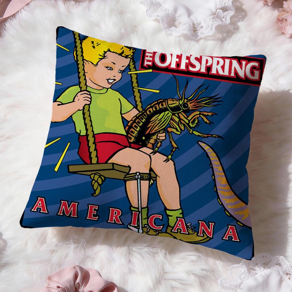 The O-Offspring Cushion Cover Premium Comfort Reversible Pillow Cove -Two in One Design for Any Room & Car Interior