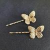 Metal Butterfly Hair Clip Pins Girls Hairpin Barrette Vintage Hairpins Women Accessories Jewelry Gifts