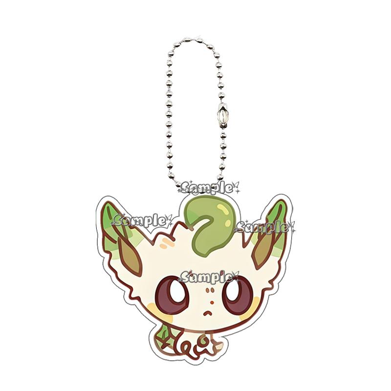 Cartoon Anime Umbreon Sylveon Jolteon Eevee Cute Acrylic Keychain Bag Charm Backpack Pendant Jewelry Ornaments Key Ring Gifts