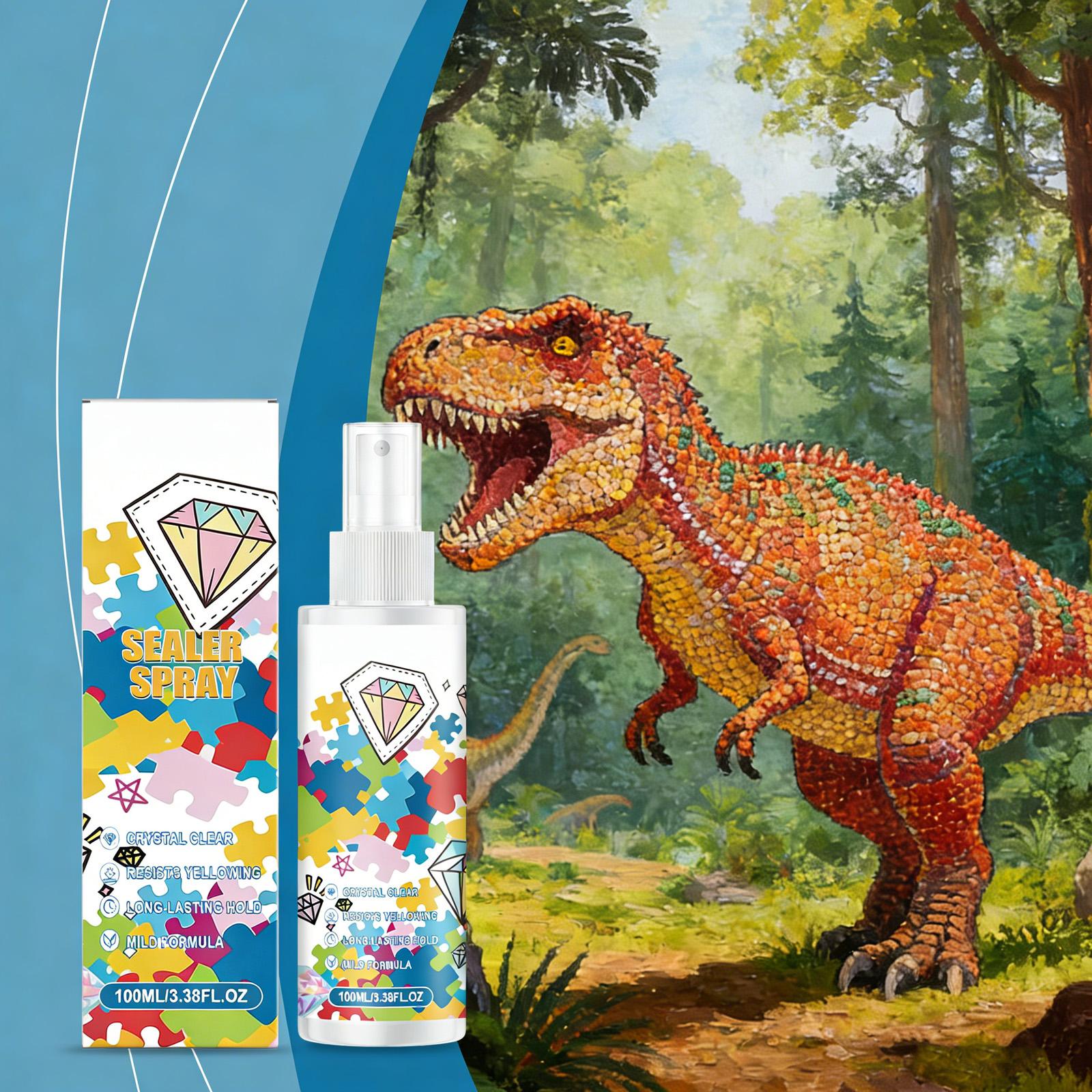 

Sealing Spray: , Colorfast, And Transparent Sealant For Handmade Diamond Paintings 100ml One Size