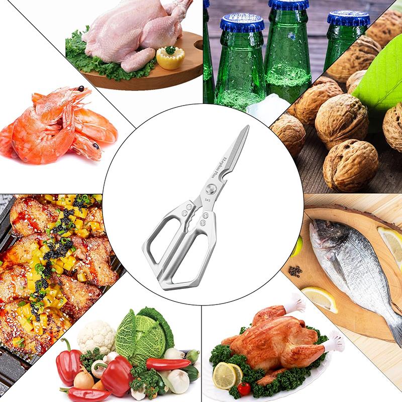Mehrzweck-Küchenschere Hochleistungs-Küchenschere, Schneidwerkzeuge für Lebensmittel Kochschere für Huhn, Fleisch, Fisch, Geflügel
