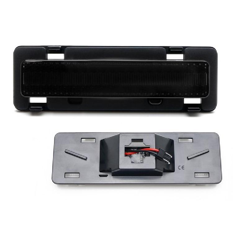 Smoked Lens Amber Full LED Strip Front Side Marker Lights For 82-92 Chevy Camaro