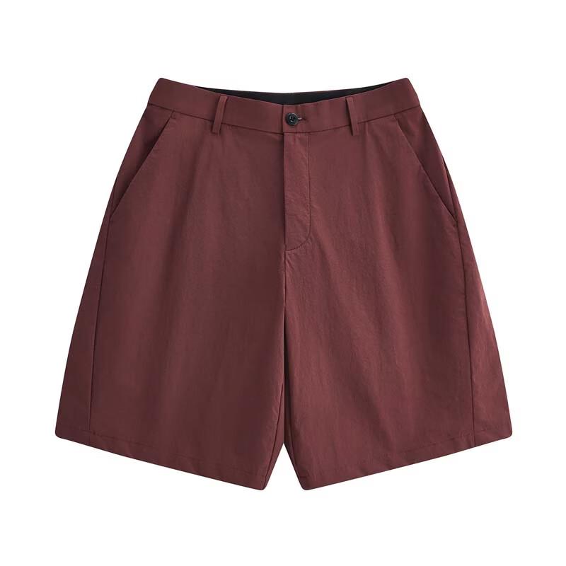 SEPTWOLVES Men s Casual Stretch Straight-Leg Shorts 31A